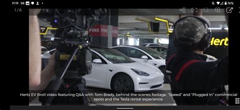 TechAU On Twitter Hertz Shooting Commercials With Tesla Model 3s And