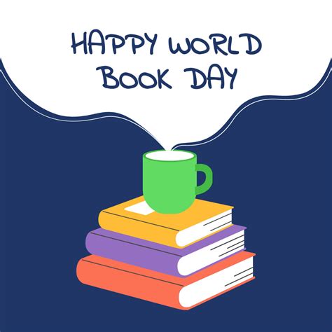 Free Happy World Book Day Vector Template Edit Online And Download