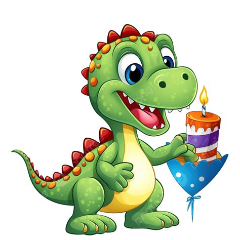 Feliz Cumpleaños Clipart De Dinosaurio Png Dibujos Brontosaurio Tiranosaurio Contento Png