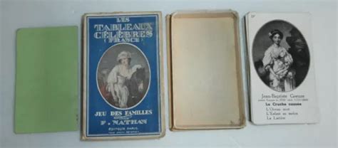 FERNAND NATHAN JEUX Des Tableaux Celebres Jeu Des Familles EUR 9 00