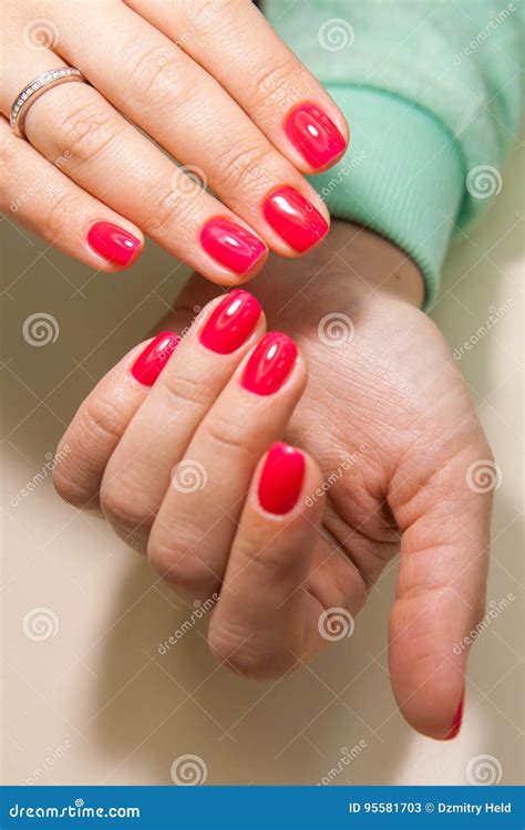 Manicure Beauty Treatment Photo Of Nice Manicured Woman Fingernails