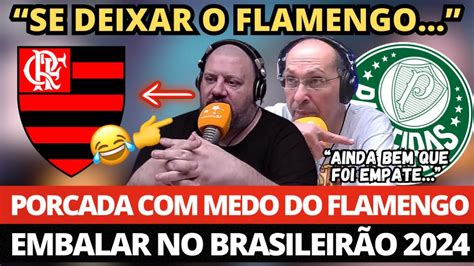 OLHA SÓ O QUE OS PALMEIRENSES FALARAM ESTÃO MEDO DE VER O FLAMENGO