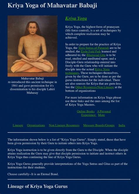 PDF Kriya Yoga Of Mahavatar Babaji PDF FileKriya Yoga Of