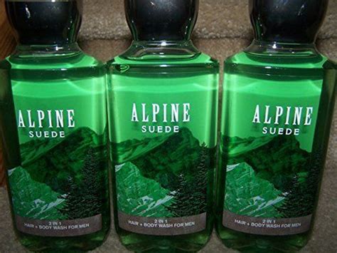 Lot Of 3 Bath Body Works Signature Collection Alpine Suede 2 In 1