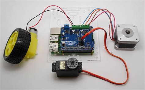 Motor Hat For Raspberry Pi Osoyoo