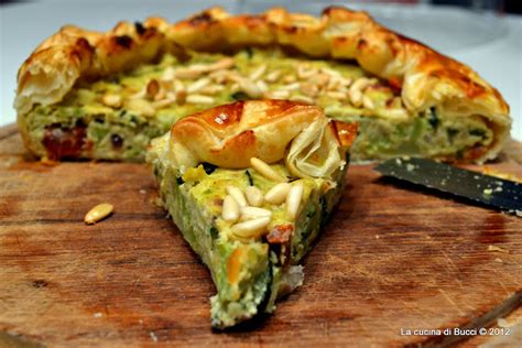 La Cucina Di Bucci Torta Salata Con Cavolfiore Romanesco E Zucchina