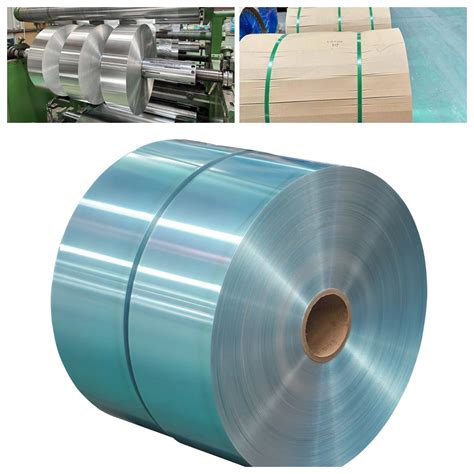 Hot Rolled 0 12mm 0 15mm 8011 1100 H22 H24 O Hydrophilic Aluminum Foil