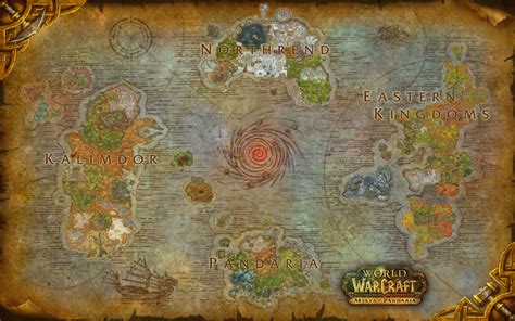 World of Warcraft Azeroth Composite Map - Updated by amiyuy on DeviantArt