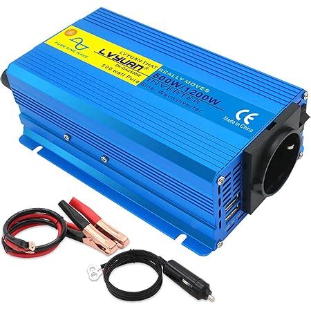 BESTEK Inverter Onda Pura 300w Inverter 12v A 220v Da Auto Per Camper