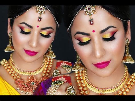 Bridal Makeup South Indian Step By At Home Saubhaya Makeup