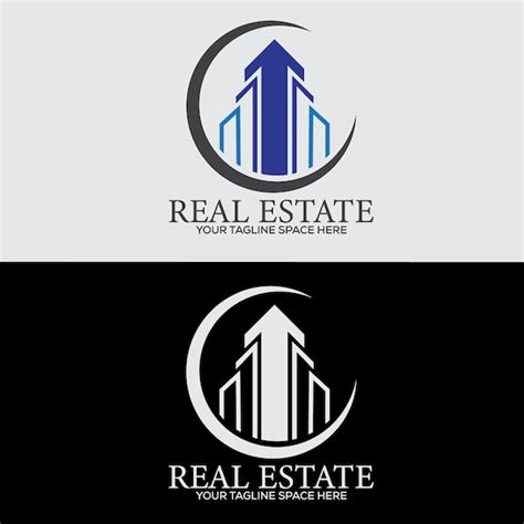 Dise O De Logotipo Inmobiliario Vectorial Vector Premium