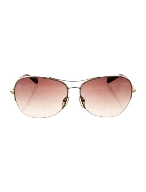 Tory Burch Aviator Gradient Sunglasses Live And Online Auctions On