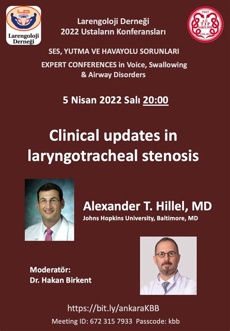 Online Seminer Clinical Updates In Laryngotracheal Stenosis Kulak