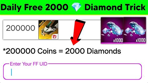 Free Fire Max Diamond Trick 2023 How To Get Free Diamonds In Free