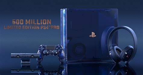 Playstation Unveils The Stunning Million Limited Edition Ps Pro