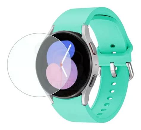 2x Pulseira Silicone Curvada 1 Película De Vidro Watch 5 MercadoLivre