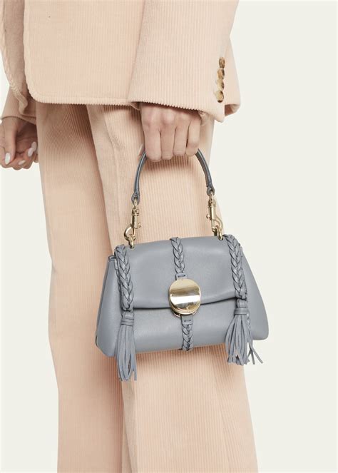 Chloe Penelope Braided Tassel Napa Top Handle Bag Bergdorf Goodman