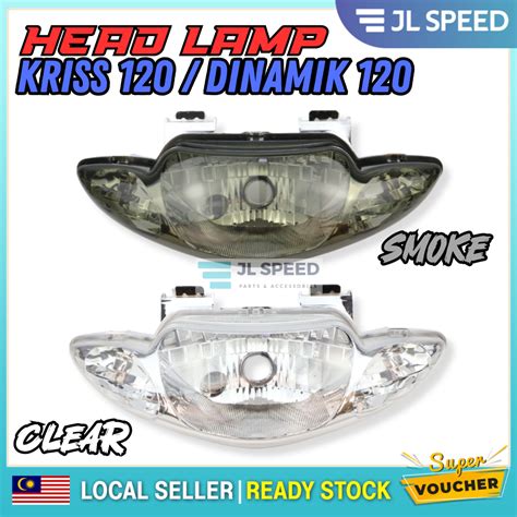 Modenas Kriss Dinamik Head Lamp Lampu Depan Headlight Head