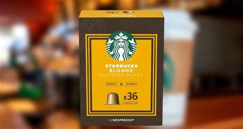 Starbucks Blonde Espresso Roast By Nespresso