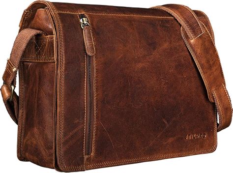 Stilord Noah Vintage Umh Ngetasche Leder Zoll Laptoptasche