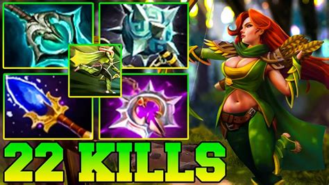 Windranger Dota Carry Mid Lane Meta With Kills Pro Gameplay