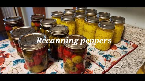 Recanning Banana Peppers And Cherry Peppers Not Usda Approved Rebel