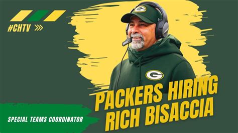 Packers hiring Rich Bisaccia to be special teams coordinator - YouTube