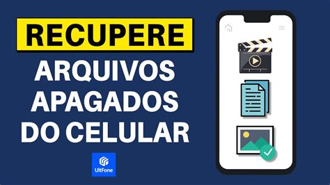 Como Recuperar Arquivos Apagados Do Celular Android Ultfone Youtube