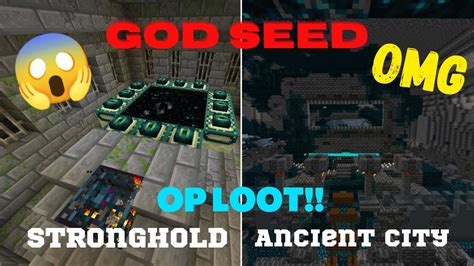 God Seed Ancient City Diamonds Seed For Minecraft Bedrock