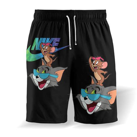 Black Tom And Jerry Shorts For Men – Minisgiftshop