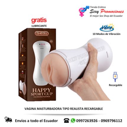 Vagina Vibradora Recargable Masturbador Masculino Importadora Er Tica