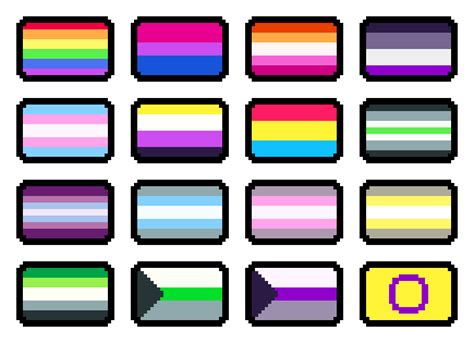 Pixel Pride Flags By Metr0nix727 On Deviantart