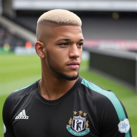 Joelinton S Buzzcut Hairstyle At Newcastle Stable Diffusion Online