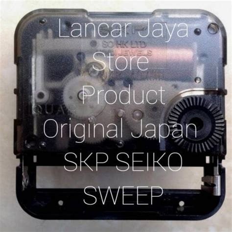 Jual MESIN JAM DINDING SKP SEIKO SWEEP ORIGINAL Tanpa Mur Jakarta