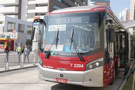 Ônibus wi fi e ar condicionado começam a circular em SP