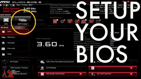 bios basics   configure  pcs firmware