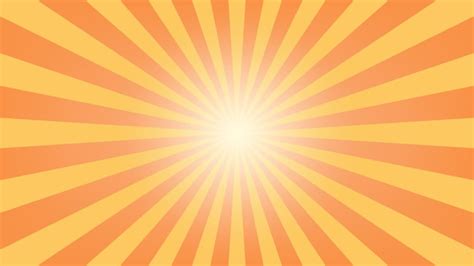 Premium Vector Orange And Yellow Sunburst Background For Graphic