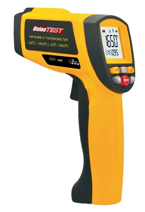 Дистанционный измеритель температуры (пирометр) UnionTEST IR1650U по ...
