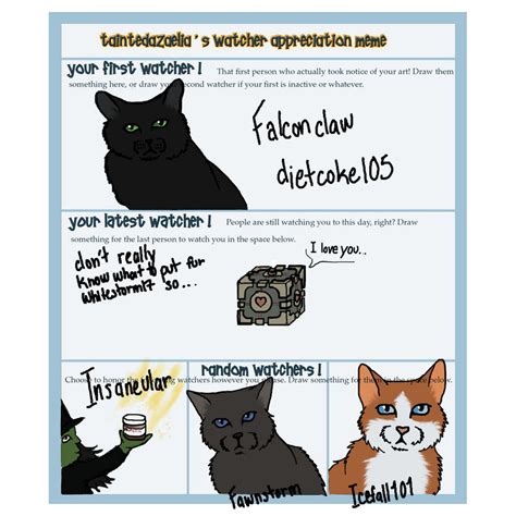 Watcher Meme By Nightshine156 On Deviantart