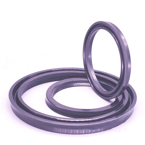 Height 5678mm Nitrile Rubber Hydraulic Cylinder Oil Seal Ushuphy Type Shaft Hole General