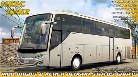 MOD KEREN Review Modifikasi Jetbus 3 SHD Single Glass ETS 2