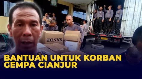 Polda Sumsel Kirim Bantuan Korban Gempa Cianjur Kompas TV Vidio