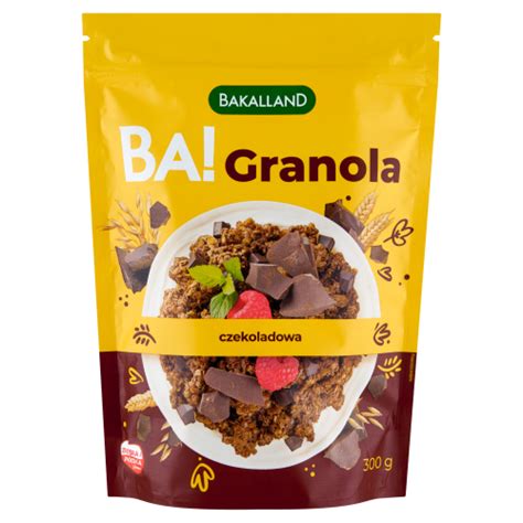 Bakalland Ba Granola Czekoladowa G Dht Online