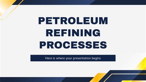 Petroleum Refining Processes Presentation