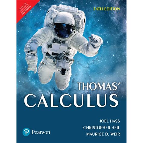 Thomas Calculus Th Edition By George B Thomas Joel Hass Christopher