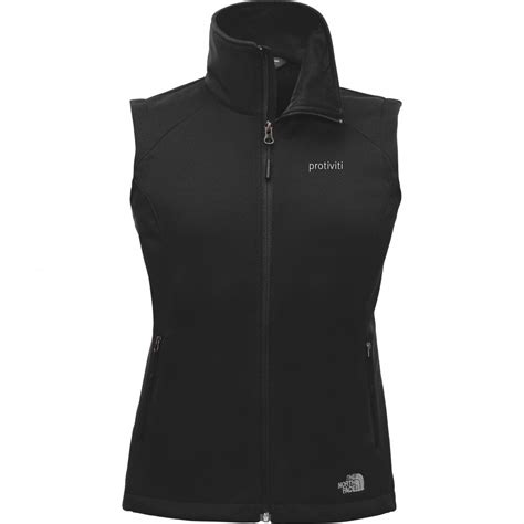 The North Face Ladies Ridgewall Soft Shell Vest Protiviti Client T