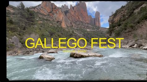 Gallego Fest Spanish Kayak Race Youtube