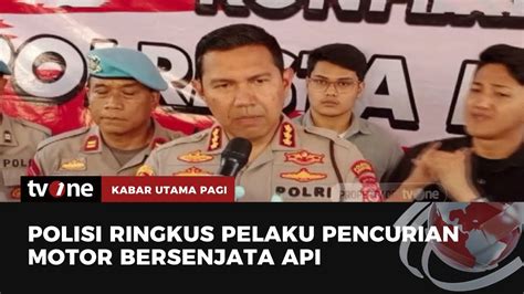 Pelaku Curanmor Bersenpi Di Bogor Ditangkap Kabar Utama Pagi Tvone