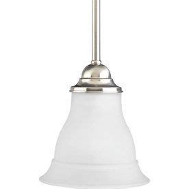 Progress Lighting Trinity 6 5 In W Brushed Nickel Pendant Light With