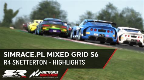 Simrace Pl Mixed Grid S Race Snetterton Highlights Youtube